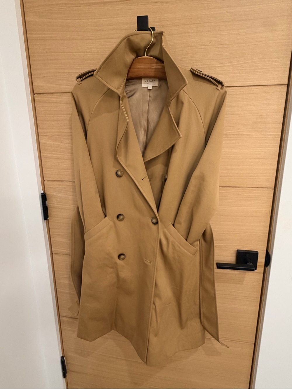 Sezane Classic Trench Coat - excellent condition!